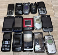 Lot of 15 LG Cell Phones Not Tested AS-IS  Model in description
