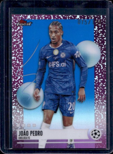 2025-26 Topps Club Competition Finest Joao Pedro Uncommon Blue Refractor #/150