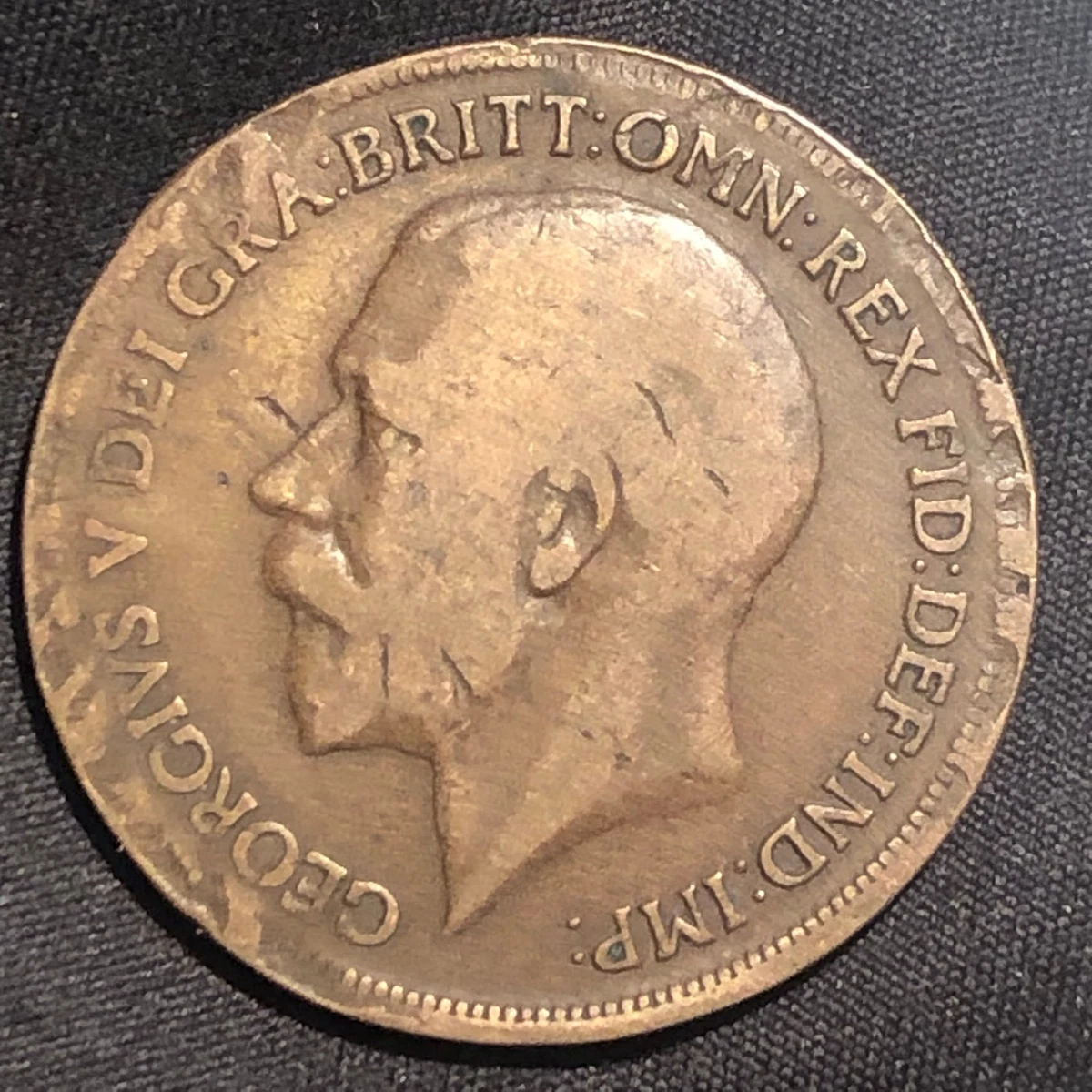 青铜1919 年英国硬币| eBay