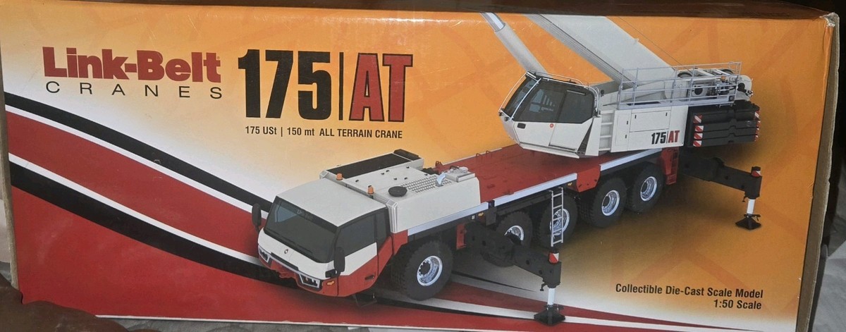 Link-Belt 175|AT All-Terrain Mobile Crane NZG 1:50 Scale Diecast