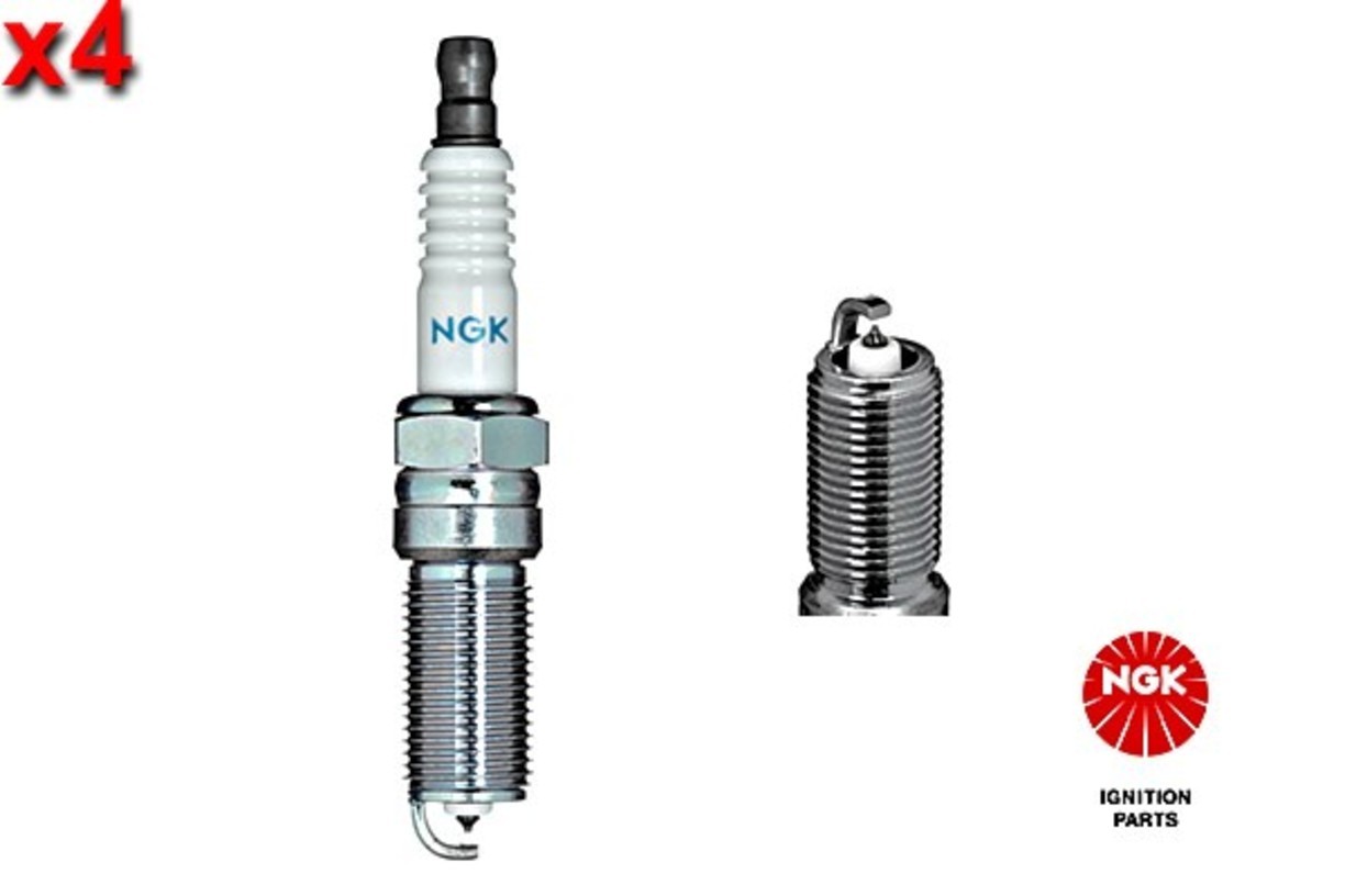 NGK 4x Spark Plug For CHEVROLET DODGE FORD Ka HUMMER MAZDA 89-19 XS4F-12405-DA