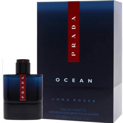 Prada Luna Rossa Ocean Eau de Toilette Spray Men 100ml Sealed