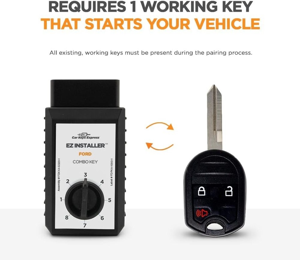 Simple Key, Key Fob and Programmer 3 Button Keypads, Replacement... | eBay
