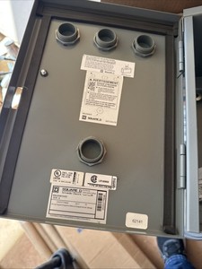 Square D enclosure for 8903Smh3v02 Lighting Contactor (ENCLOSURE ONLY)qty 2