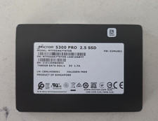 Micron 5300 PRO 7.68TB 2.5" SATA III Internal SSD SED MTFDDAK7T6TDS