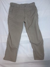 5.11 Tactical Pants Mens 38x34 Khaki Tactical Cargo Ripstop Multi Pocket