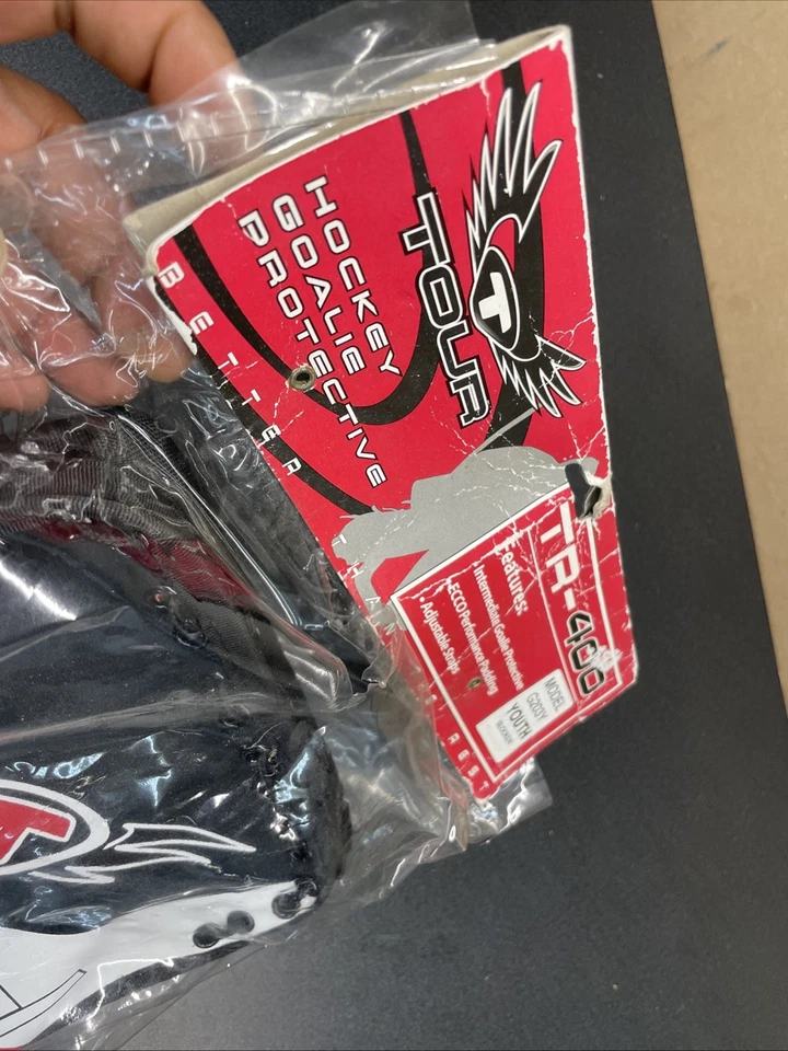 Tour TR-400 G203Y [Youth REG] Street Roller хоккей вратарь блокировщик новый с Ярлыками VTG - Изображение 3 из 4