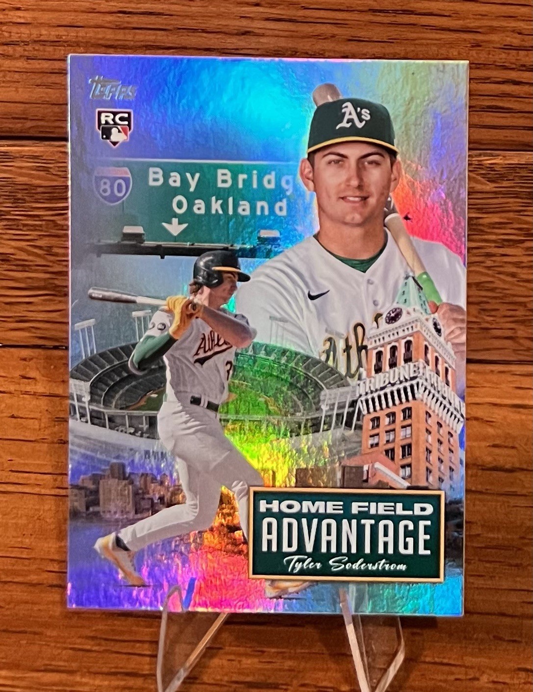 TYLER SODERSTROM (RC) HFA🔥2024 Topps Home Field Advantage Athletics 💎GRADE ME!