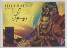 2018-19 Panini Court Kings Fresh Paint Sapphire 8/25 Lonnie Walker IV Auto k7n