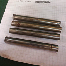 Tool Steel Round Rods 1/2 in Dia x 4 3/8 in Long, 4 Pack, MPN 1/2 Dia Tool Steel