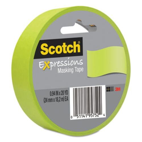 Клейкая лента Scotch Expressions - Ширина 094 X Длина 60 футов - Поверхность пригодная для записи 4190₽