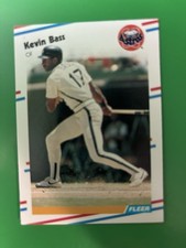 1988 Fleer Kevin Bass Houston Astros #440