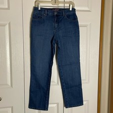GLORIA VANDERBILT Amanda Ankle Jeans, Women s Size 6 Short, Blue