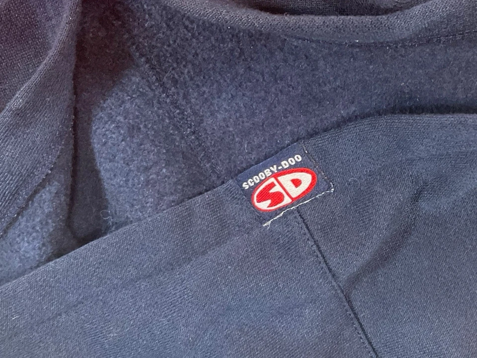 Scooby Doo Vintage Y2K Pullover Sudadera con Capucha Cartoon Network Fútbol Talla 4-6 Foto 3 de 4