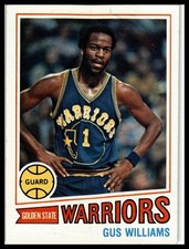 1977-78 Topps #89 Gus Williams White Backs