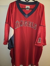 Vintage Lee Sports Anaheim Angels Torii  Hunter Football Style Jersey Mens 2XL