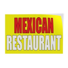 Decal Stickers Mexican Restaurant Food Fair Business Vinyl Store Sign Label