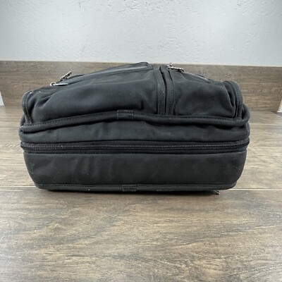 Tumi Alpha 26141D4 Black Expandable Large Dual Handle