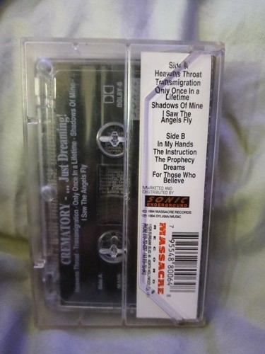 Creamatory ...Just Dreaming Cassette 1994 Massacre Records Death Doom Metal - Bild 3 von 9
