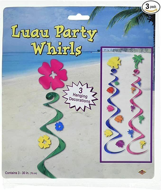 Luau Hawaiian Party Supplies | Decorations, Stubby Holders, Themed Props & More! - image 4 of 4