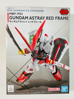 Sd Gundam Ex Standard Mbf P02 Gundam Astray Red 007 Model Kit Ebay