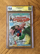 Amazing Spider-Man #217 Signed Denny O'Neil & Milgrom. 1st Mud-Thing. 9.4 NM CGC