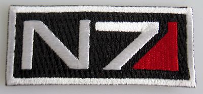 Mass Effect - N7 Logo - Patch - Aufnäher - neu zum aufbügeln