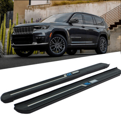 Running Board fits for Jeep Grand Cherokee L 2022-2024 Side Step Nerf Bar Stairs