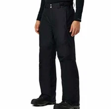 Columbia Men’s Bugaboo II Snow Pants, Waterproof & Breathable, XX-Large, Black