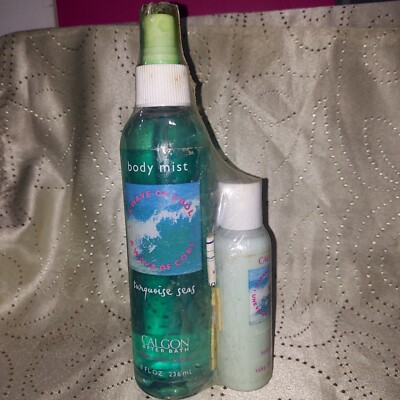 Calgon A Wave Of Cool Turquoise Seas Body Mist 8oz With Free