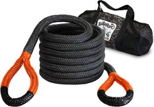 Bubba Rope Big Bubba Recovery Rope Orange 1-1/4" x 30' Break Strength 52,300 lbs