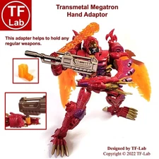 Hand Adapter for Transformers Legacy Generations Transmetal II 2 Megatron