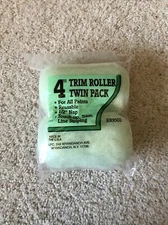 Rr9502 4" Roller Cover 1/2" Nap Twin Pack Part RR9502-4 Linzer Products Reusable