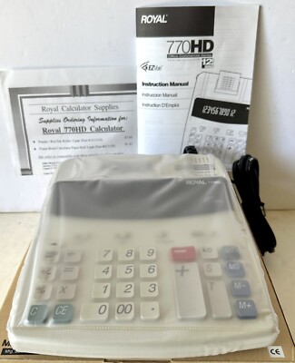 ROYAL Calculatrice vintage ** L817