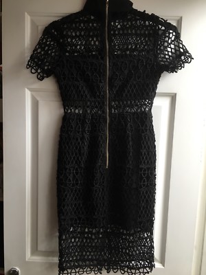 Lucy Wang Black Short Sleeve Fitted Lace Dress Party Cocktail Cutout Size XS | eBay UK Lucy Wang Black Short Sleeve Fitted Lace Dress Party Cocktail Cutout Size XS | eBay UK