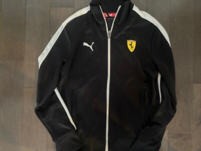 Vintage 1990's PUMA Ferrari Zippered Warm Up Jacket - EX+