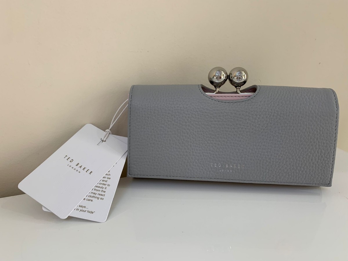 BNWT TEDBAKER JOISEY SCRIPTED BOBBLE MATINEE PURSE 100% GENUINE