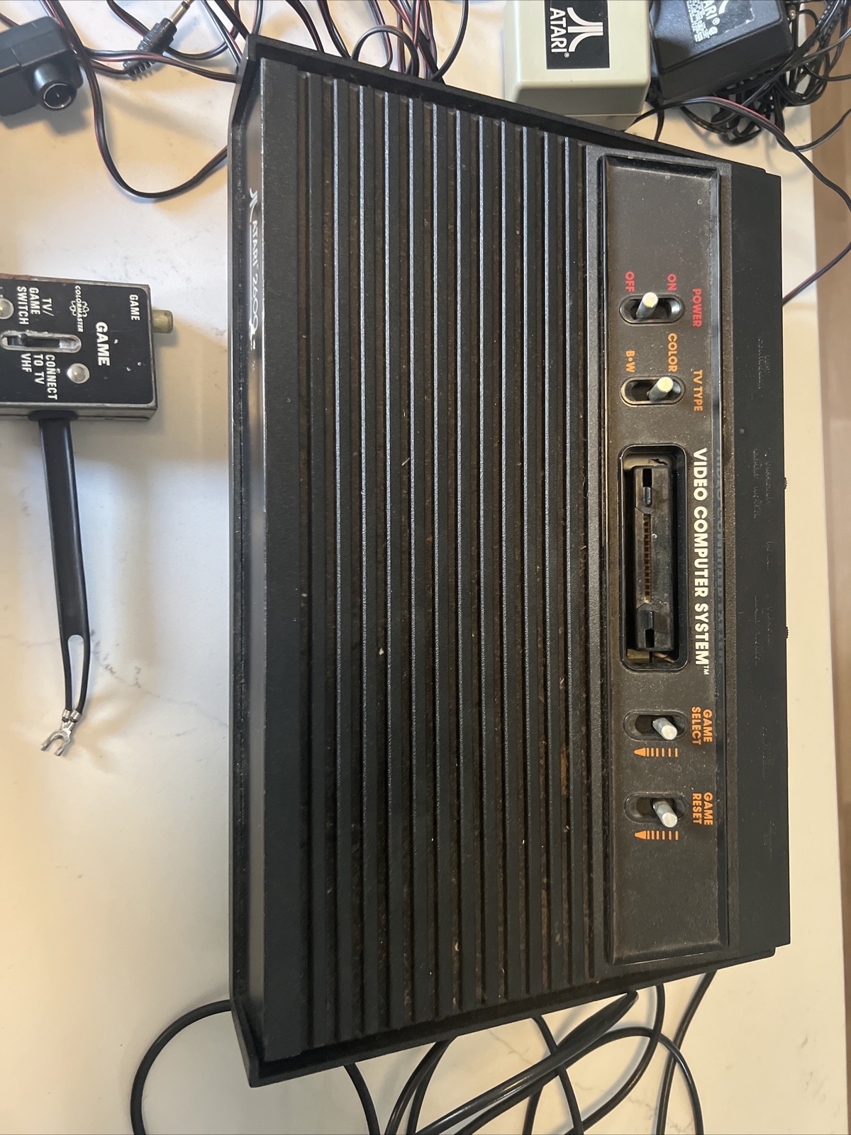 Atari 2600 Console Bundle Plus Extras Games Cables Controllers eBay