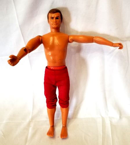 VTG Six Million Dollar Man Action Figure 1975 Universal City Studios GE 13" READ - Picture 7 of 11