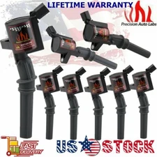 Precision Auto Labs Ignition Coils 8 Pack DG508 For Ford 4.6L 5.4L F-150 F-250