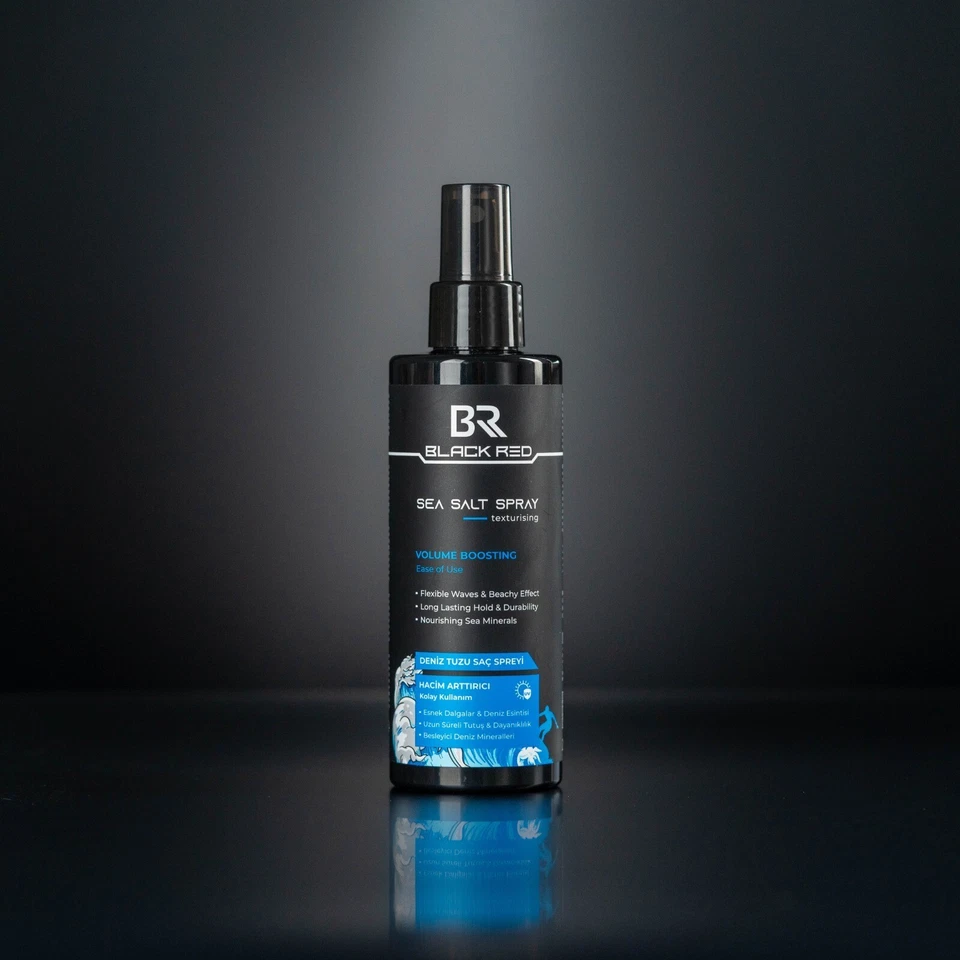 BLACK RED 12x Sea Salt Hair Spray Beach Effect UV Protection Volume Boost 200ml - Image 2 of 4