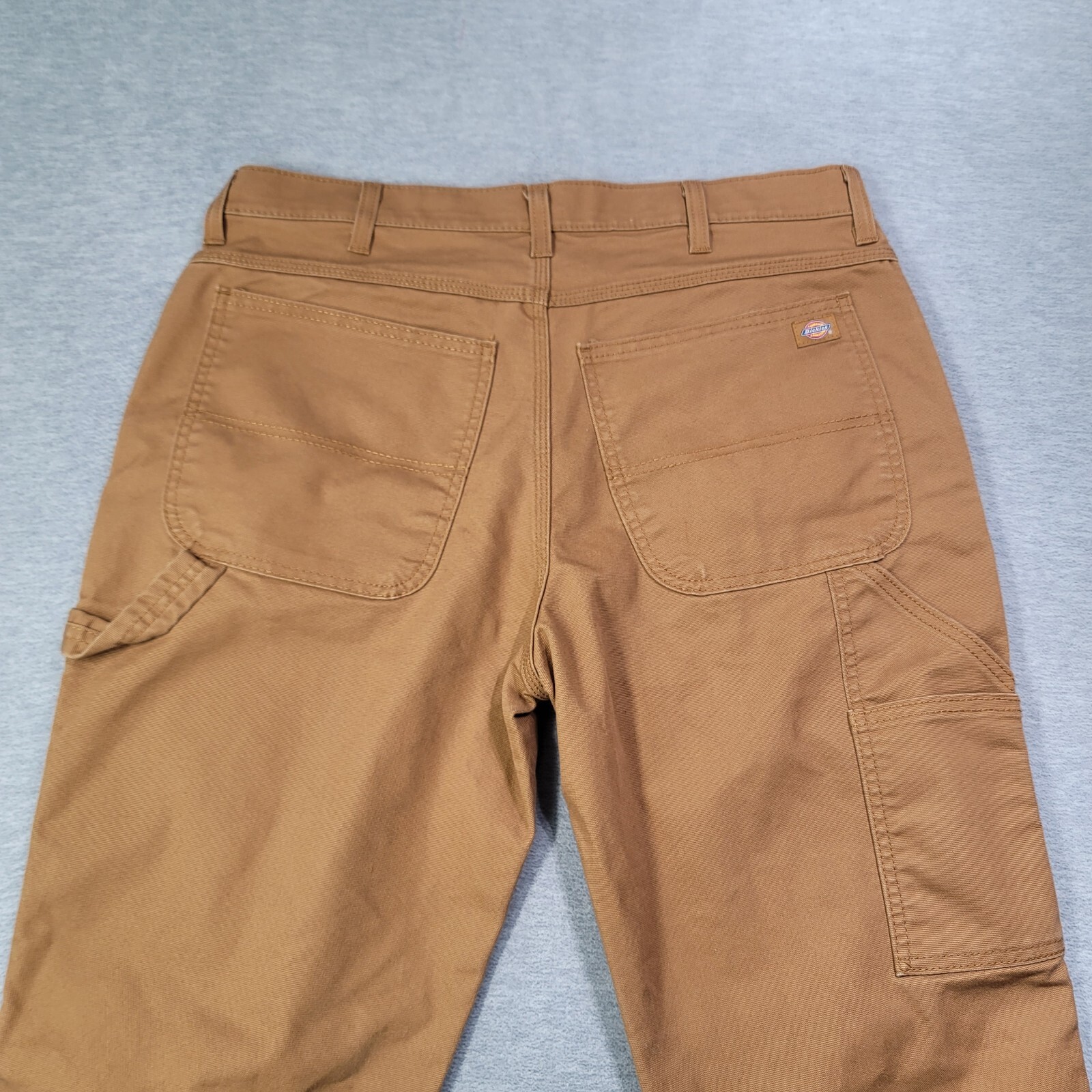 Dickies Carpenter Pants for Men 34x32 Wheat Regular Flex Straight Leg Workwear