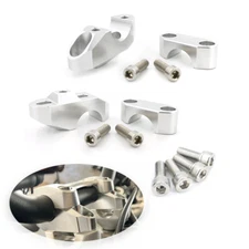 Offset HandleBar Risers Clamp Fit For Honda CBF 125/300  NA CRF1000L CTX1300  