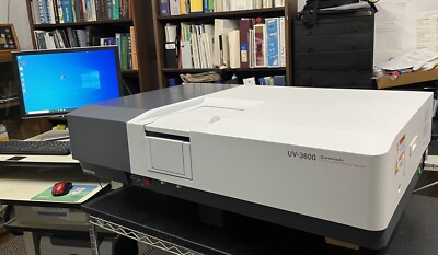 Shimadzu UV-3600 UV-VIS-NIR & 60-mm Ø Sphere, SRA, Optics & Thin