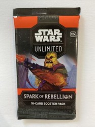 Star Wars Unlimited Spark of Rebellion Booster Pack