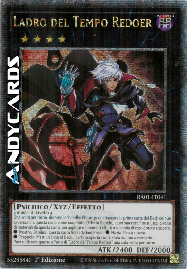 LADRO DEL TEMPO REDOER (Time Thief Redoer) • Quarter Century • RA01 IT041 •  1Ed