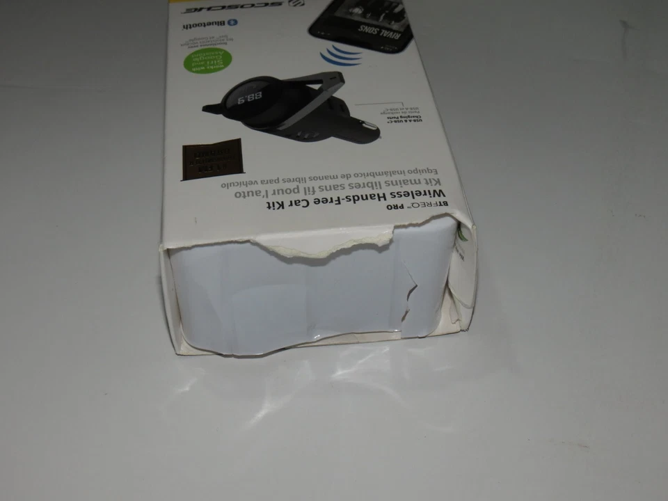 g2 Scosche - Transmisor FM Pro Bluetooth con suministro de energía - Negro NIOP Foto 3 de 3