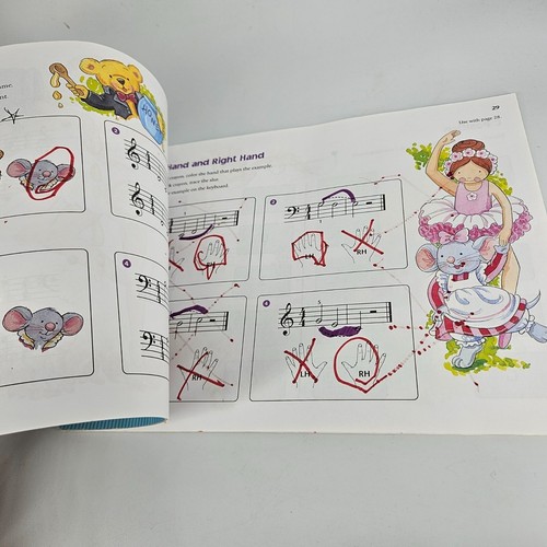 Alfred Music for Little Mozart Piano Learning Preparazione Livello 3 Lezione Recital Lotto 2 - Foto 9 di 11