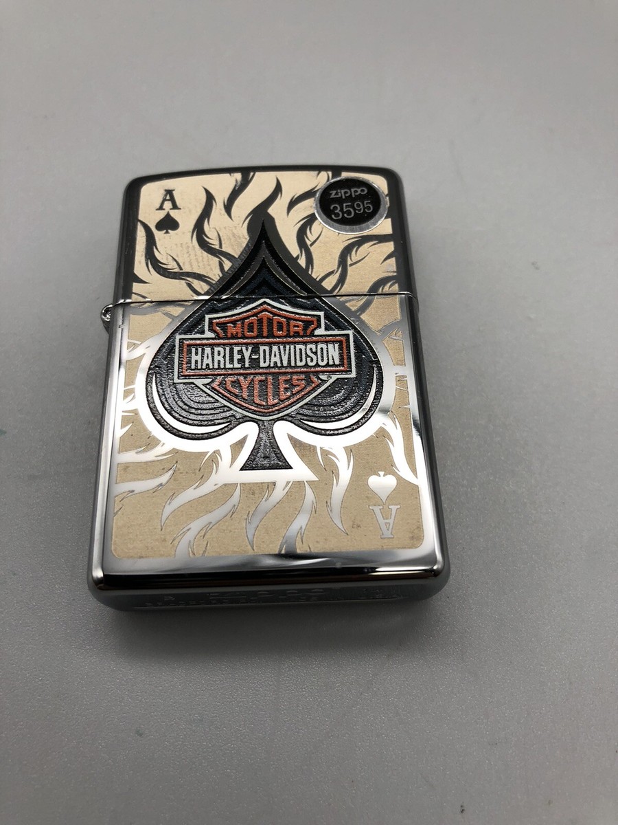 Zippo Harley Davidson Ace Of Spades Never Opened 2014 | eBay