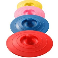 Silicone Cup Mug Tin Lids;Drink Cover;Anti-dust Airtight Seal Mug/Glass Cover 